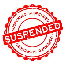 Does the suspension of a business require a tax return to be submitted?
