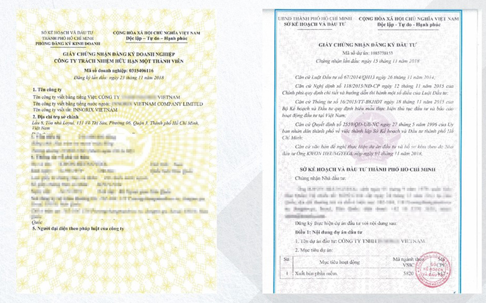 Regulations on issuance of business registration certificates in Vietnam