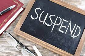 Procedures for business suspension of Sole Proprietorship