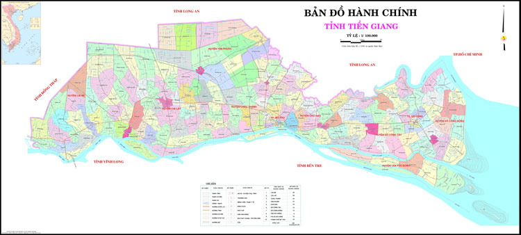 Administrative boundaries and base investigation on land