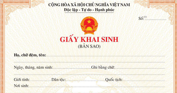 Regulations on copies of birth certificates in Vietnam
