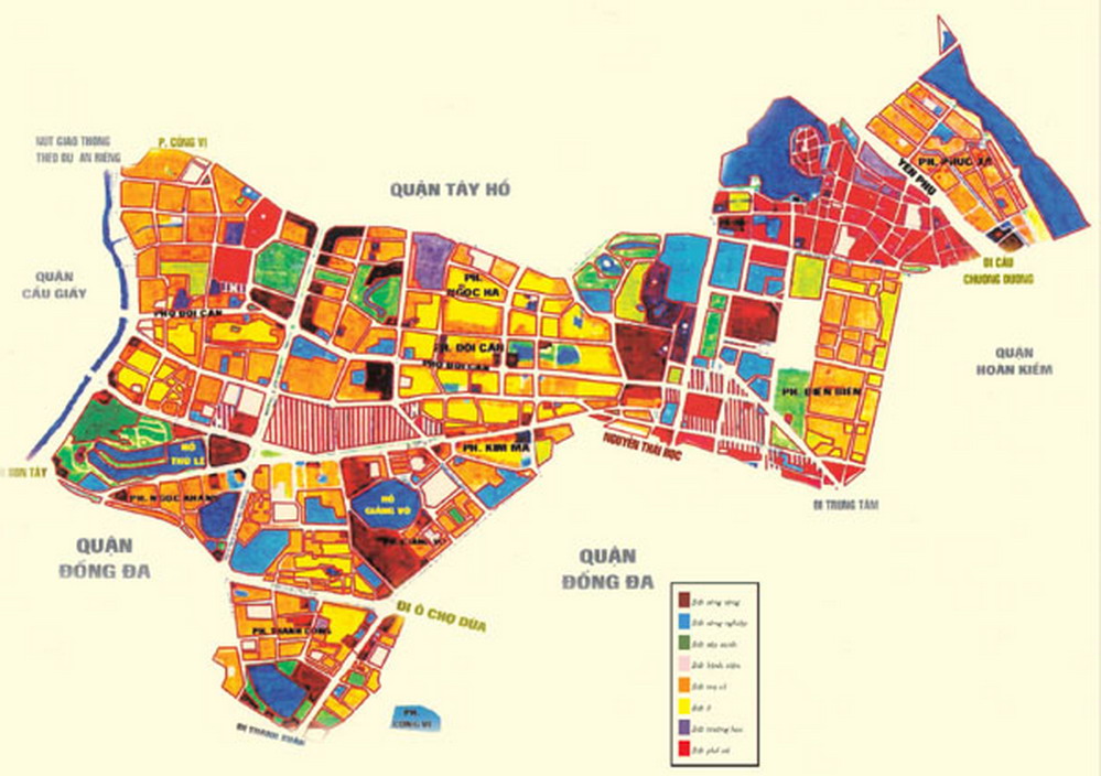 Annual land use plan at district level in Vietnam