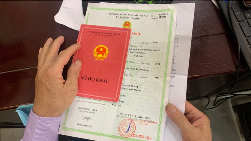 The penalty for handling overdue birth registration in Vietnam